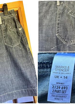 Юбка джинс marks and spencer, p.14
