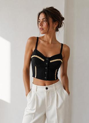 Корсетный топ tally weijl c-m