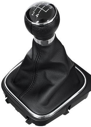 Vw golf vi 08-12 ручка перемикання передач чехол 5 передач 1k0711113cf