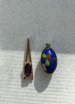Вінтажні кулони avon, cloisonné