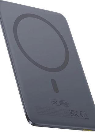 Портативний зп power bank baseus picogo am41 ultra-slim 20w з бзп 5000mah (ppkpc-0520) space grey