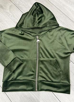 Зип худи juicy couture хаки