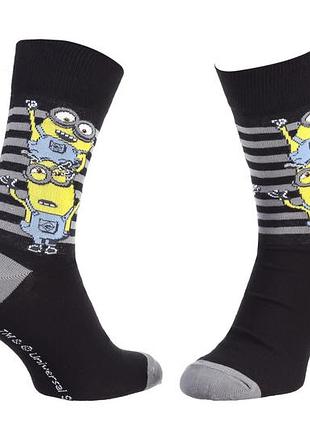 Шкарпетки minion groupe чорний діт 39-42