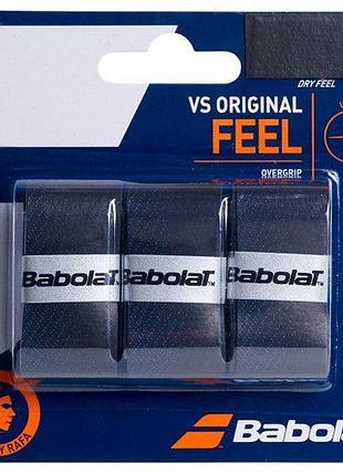 Обмотка babolat vs original x 3 black/blue