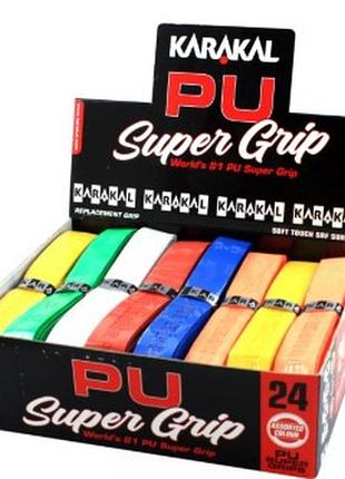 Ручка karakal pu super grip (assorted)