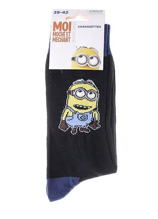 Носки minions socks черный дит 39-42