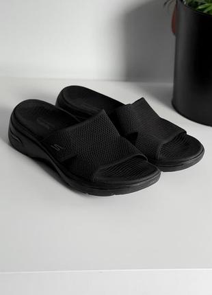 Шльопанці skechers slides