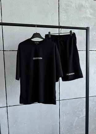 Мужской набор (футболка + шорты) calvin klein