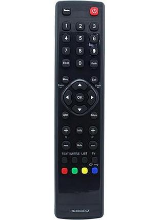 Пульт rc3000e02 для телевізорів tcl l55f3300f, l50d2700, l32d2700, l40d2700