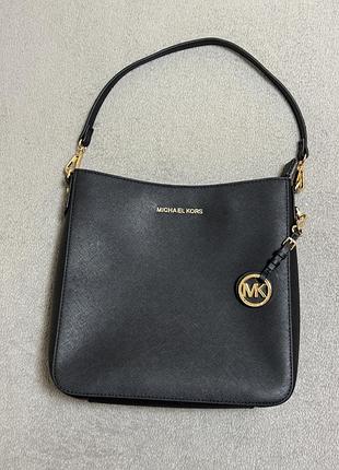 Michael kors jet set travel сумка шкіряна через плече кроссбоді оригінал