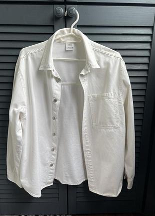 Рубашка котоновая zara