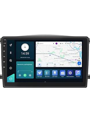 Штатная магнитола lesko для lifan 620 і 2008-2013 9" экран 4/64gb 4g wi-fi gps top