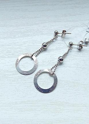 Сережки, срібло 925 проби