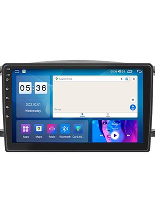 Штатная магнитола lesko для lifan solano i (620) 2008-2015 9" экран 4/64gb carplay 4g wi-fi gps prime