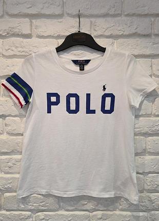 Футболка ralph lauren на 8-10роков, 128-140см