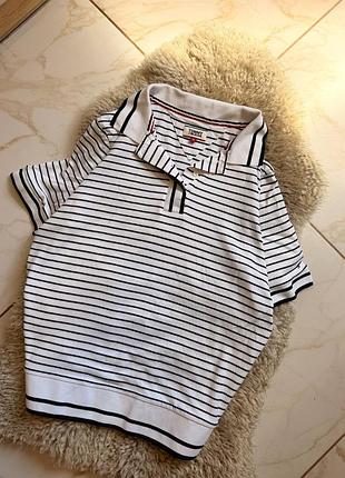 Жіноче поло від tommy hilfiger в смужку