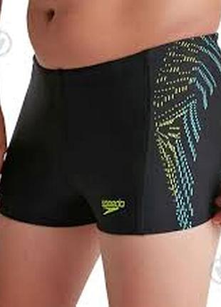 Speedo плавки мужские размер m 46 в бассейн на пляж синие шортиками пояс резинка