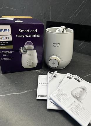 Підігрівач води суміші быстрый подогреватель бутылочек philips avent premium scf358/00.