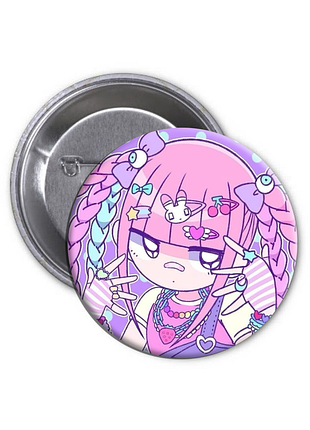 Значок momoka sakurai menhera-chan | момока сакураі 05 yami kawaii
