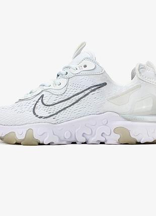 Мужские кроссовки nike react vision “white” / smb+ 🔗