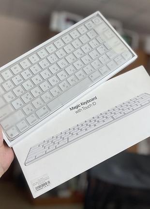 Клавиатура apple magic keyboard with touch id, a2449 б/у