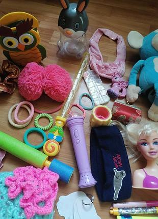 Игрушки, резинки в одни руки 4