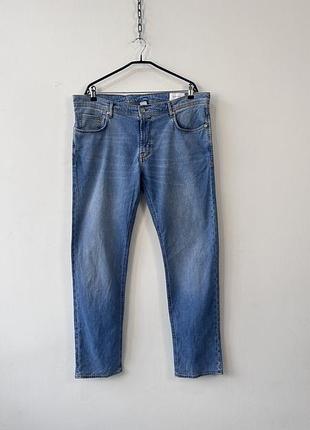 Джинси штани чоловічі baldessarini bld-jack men’s jeans regular fit blue denim size w40 l34 authentic