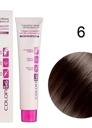 Крем-краска для волос ing professional coloring cream with macadamia oil