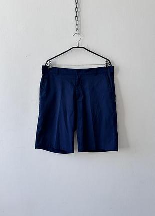 Шорти спортивні nike golf men's size 34 dri-fit shorts navy blue lightweight tech performance