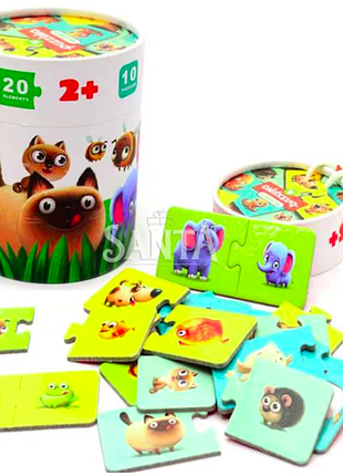 Пазл puzzlika "моя сім'я", 20 елементів, 2+