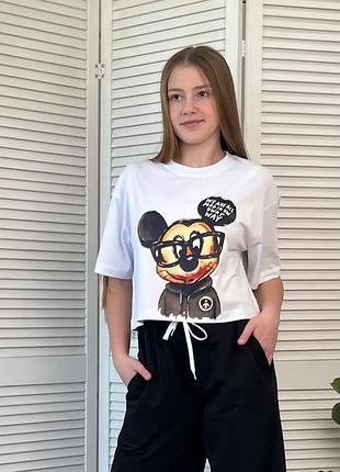 Футболка на дівчинку 2 кольори