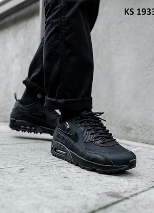 Кросівки чоловічі nike air max 90 surplus cordura black