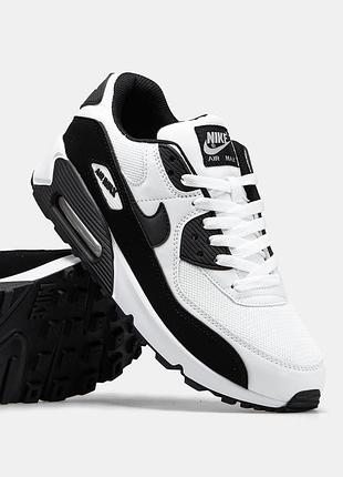 Кроссовки мужские nike air max 90 white black