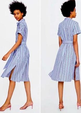 Платье-рубашка от zara