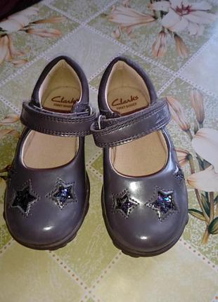 Туфельки clarks 21 размер