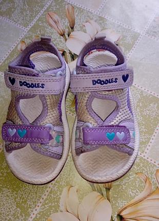 Босиножки doodles clarks 4.5