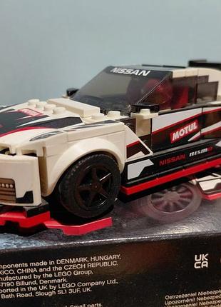 Продам конструктор - модель lego speed champions nissan gt-r nismo (76896)