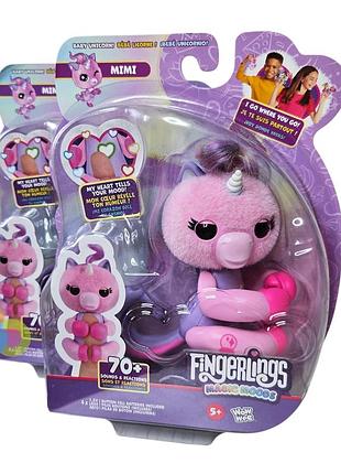 Интерактивный единорог-малыш fingerlings magic moods mimi! (3182)