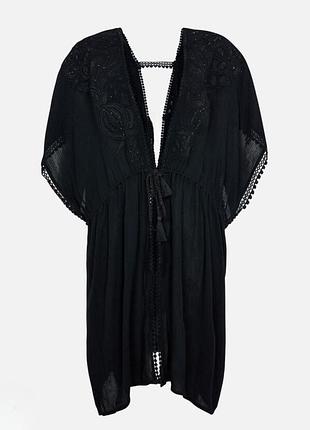 Пляжна туніка з поясом accessorize