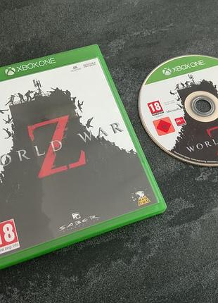 Диск world war z (xbox one)