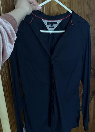 Сорочка синя tommy hilfiger