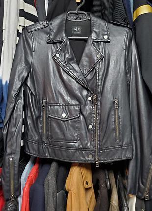 Armani exchange куртка косуха чорна жіноча розмір s оригінал