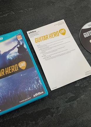 Диск guitar hero (nintendo wii u)