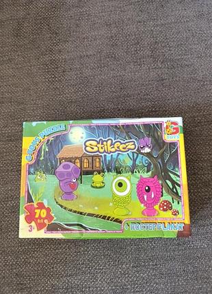 Пазли 70 штук g-toys stikeez