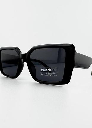 Сонцезахисні окуляри polarized pz03091 col.3 чорні з поляризацією, жіночі антибликові окуляри