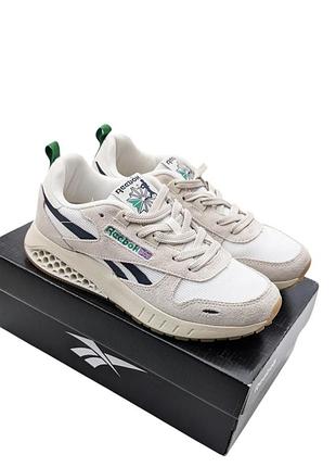 Чоловічі кросівки reebok classic leather hexalite beige🔥