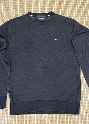 Джемпер cotton silk tommy hilfiger