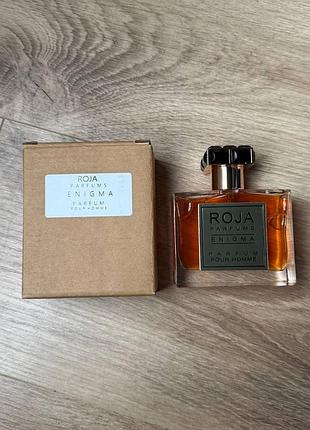 Чоловічі парфуми roja parfums enigma pour homme [tester] 50 ml. рожа парфум енігма пур хом (тестер) 50 мл. тестер оригинал