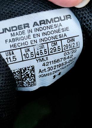 Кроссовки under armour 5