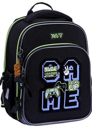 Рюкзак школьный каркасный yes game loading 550229